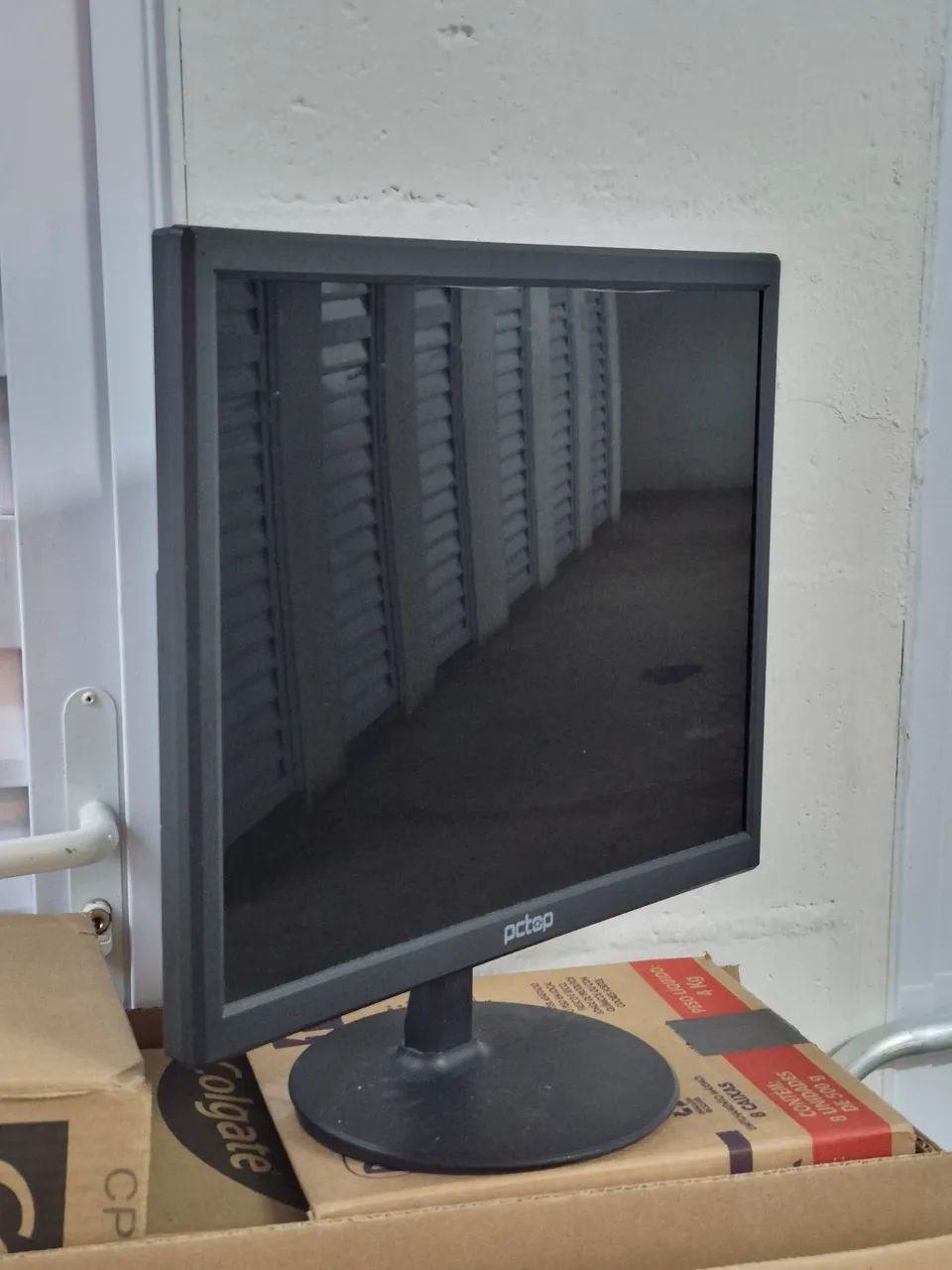 Monitor PCTop 17'' Led 5ms 60hz HDMI/VGA Preto