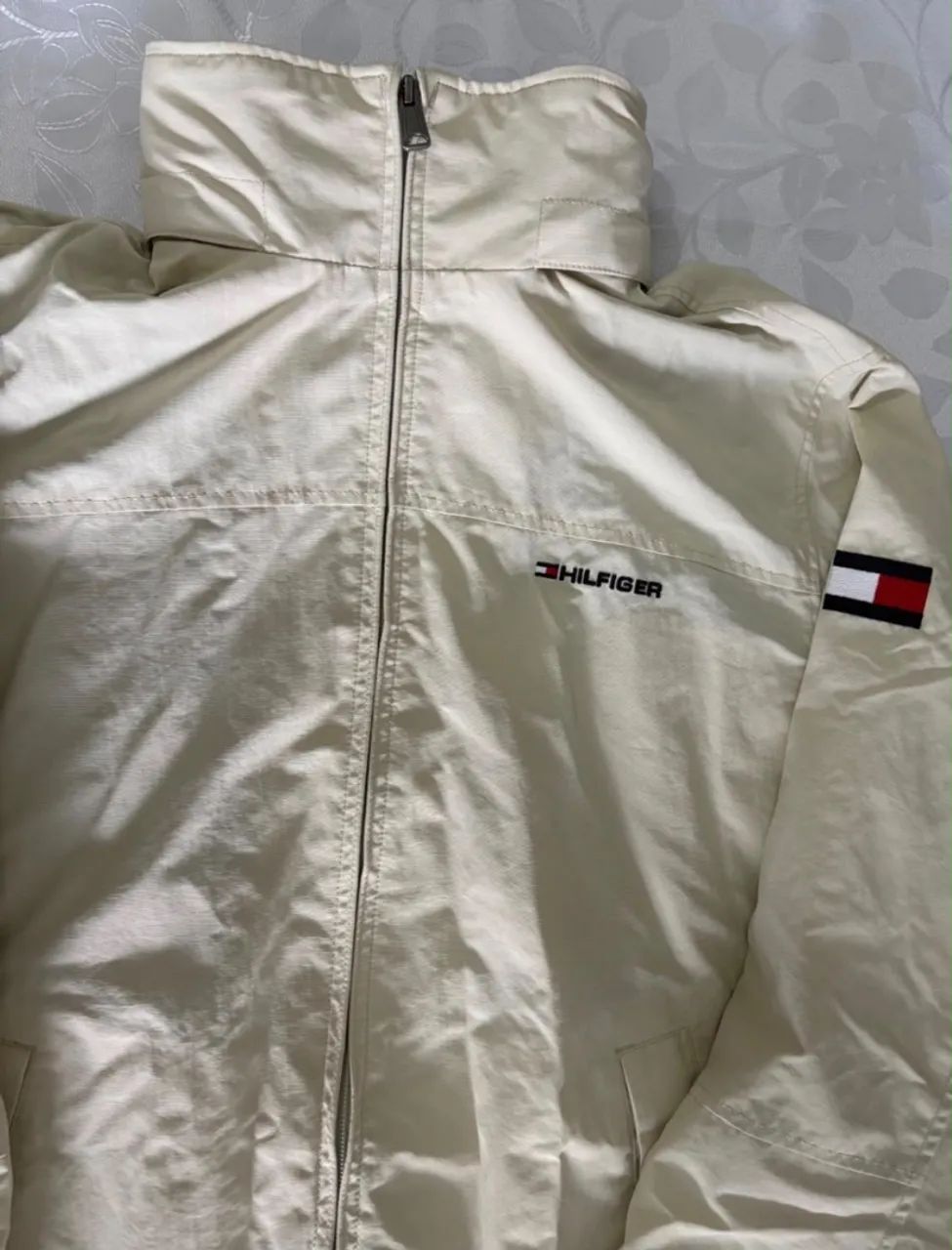Jaqueta tommy Hilfiger bege  - Foto 2