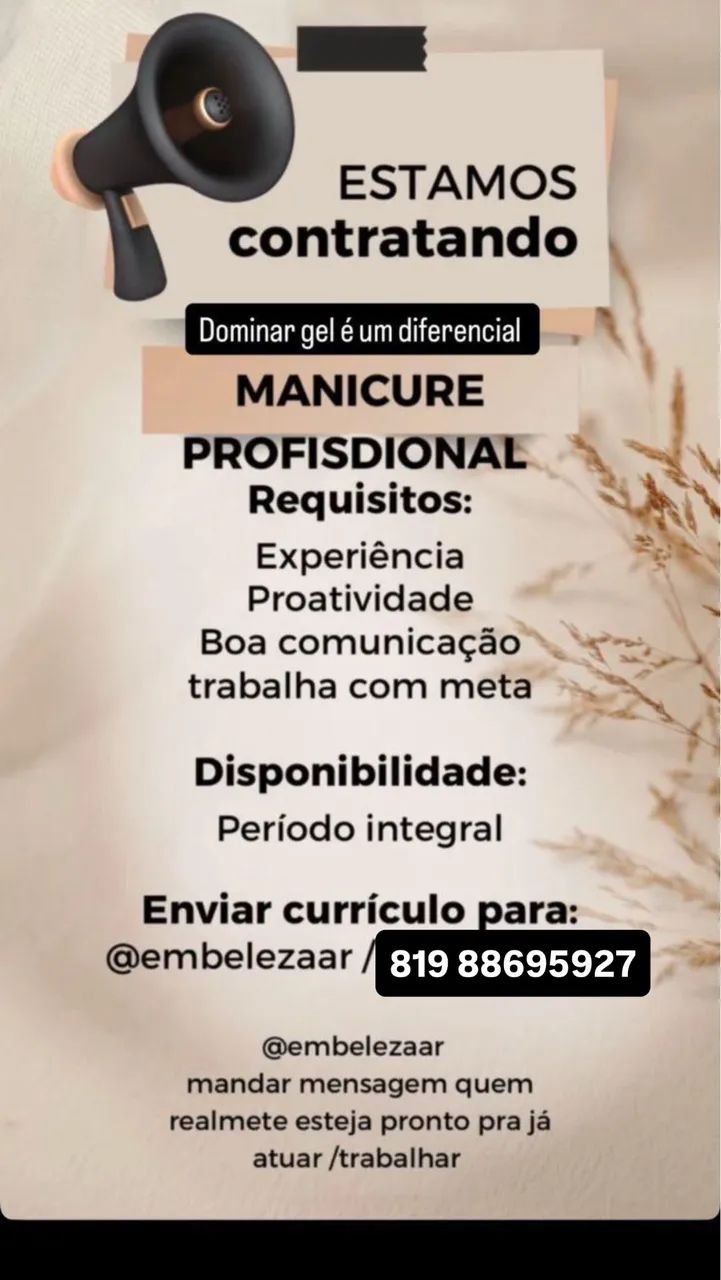 1VAGA pra cada profissão  - Foto 2