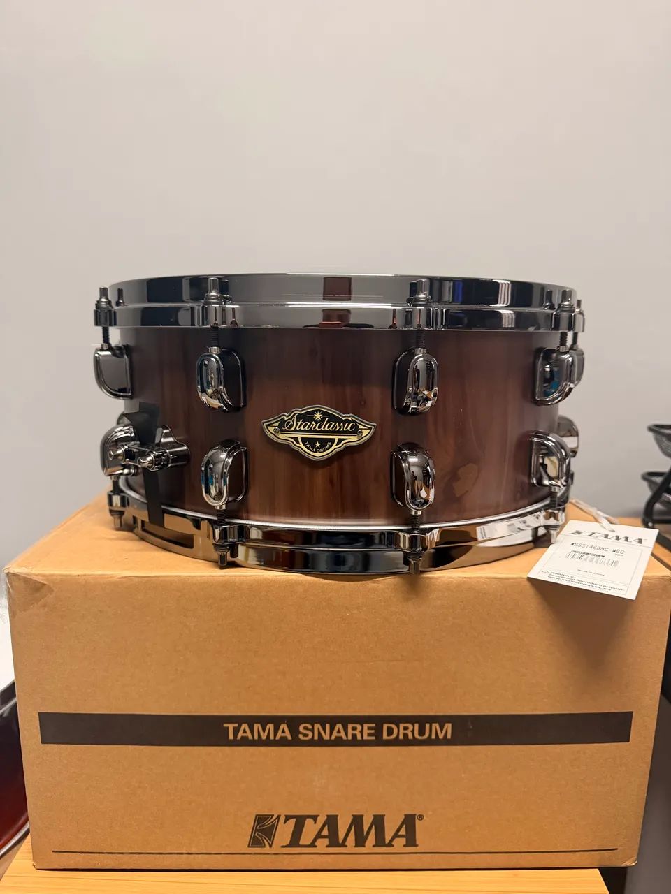 Caixa Tama Starclassic 14x6 Cor Matte Brown Cedar - Instrumentos