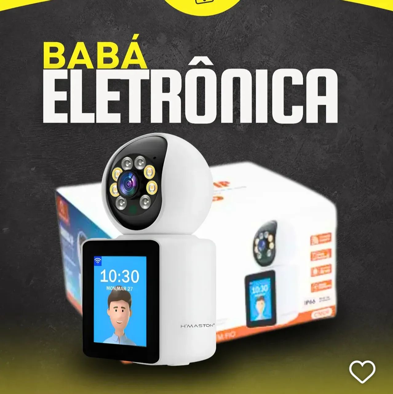 Câmera baba eletrônica 