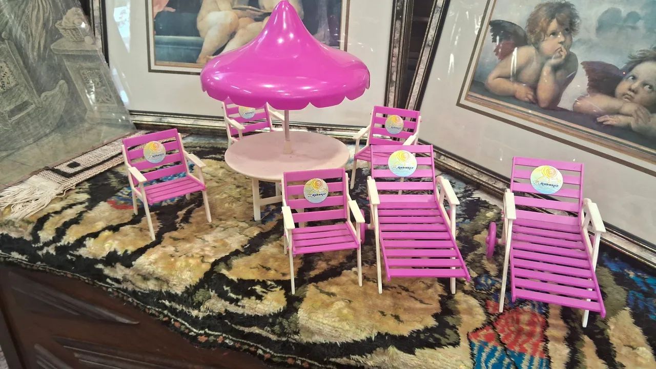 Boneca conjunto de piscina brinquedo  - Foto 3