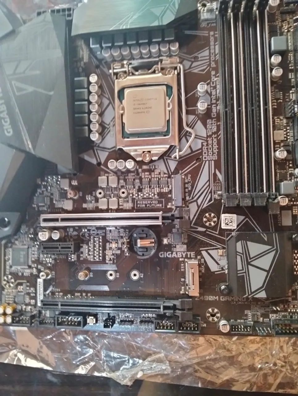 Placa mãe Gigabyte z490m gaming x