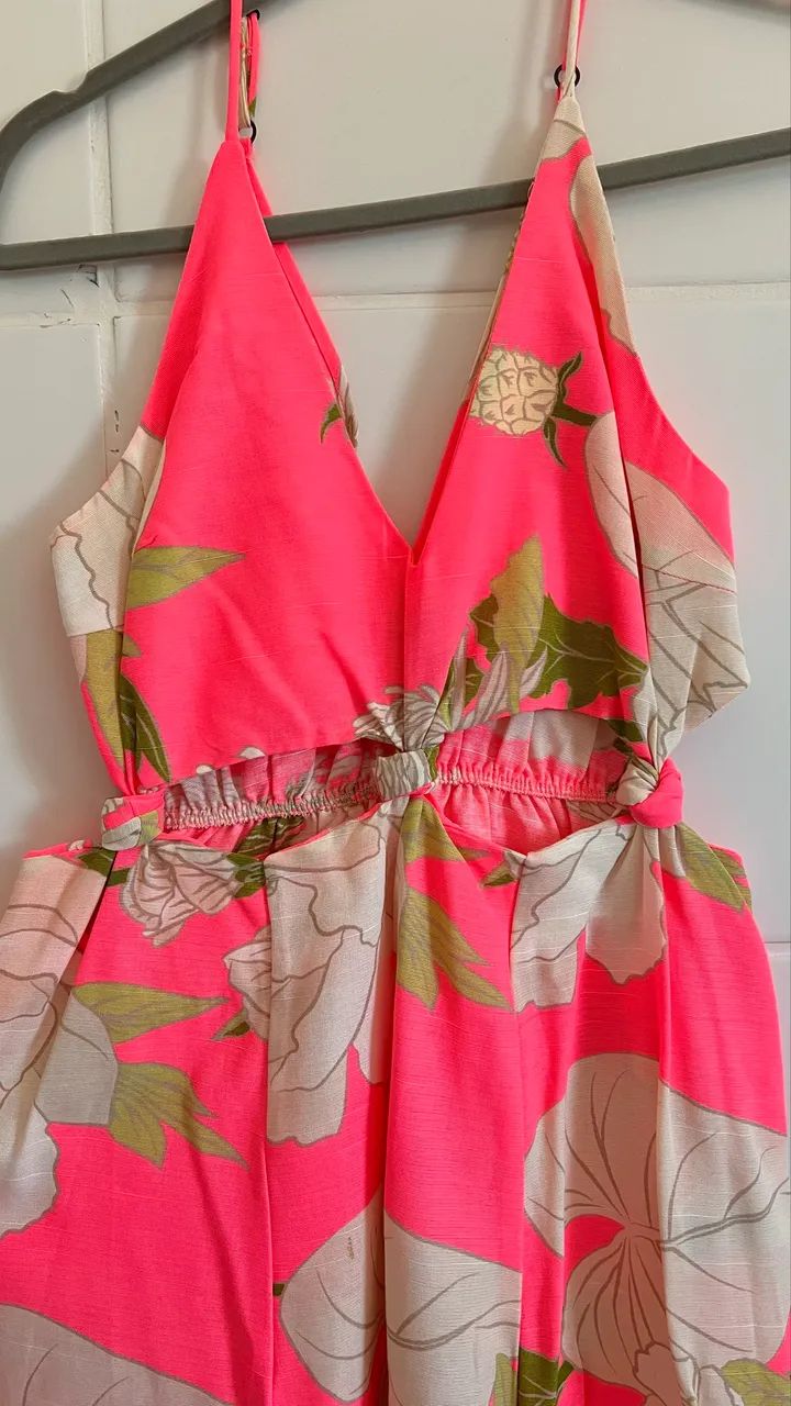 Vestido farm floral neon - Foto 2