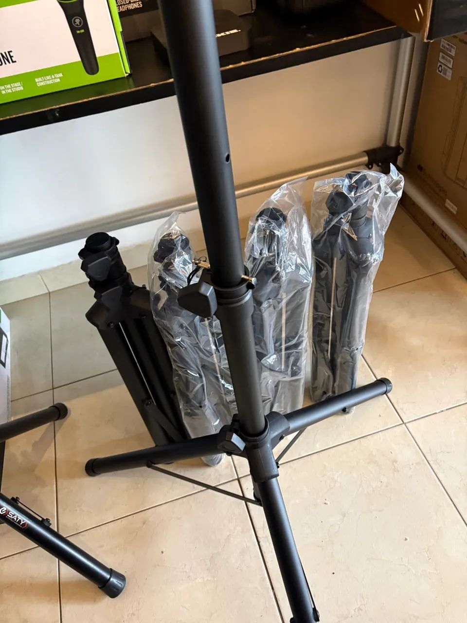 Suporte para Caixa de Som Tripé - Foto 4