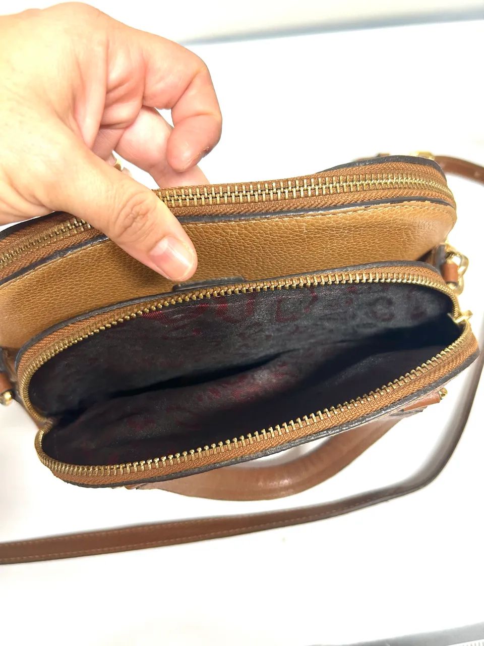 Bolsa Luz da lua em couro legítimo  - Foto 3