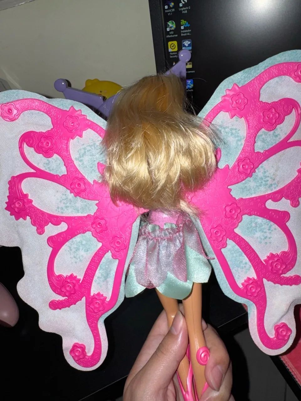  Barbie Flower 'N Flutter Fairy - Foto 3