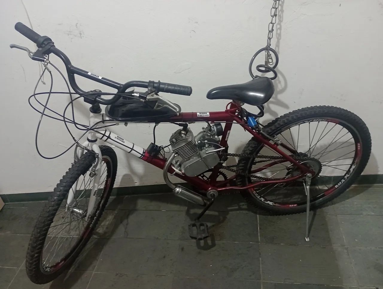 Bicicleta Motorizada 80cc - Foto 2