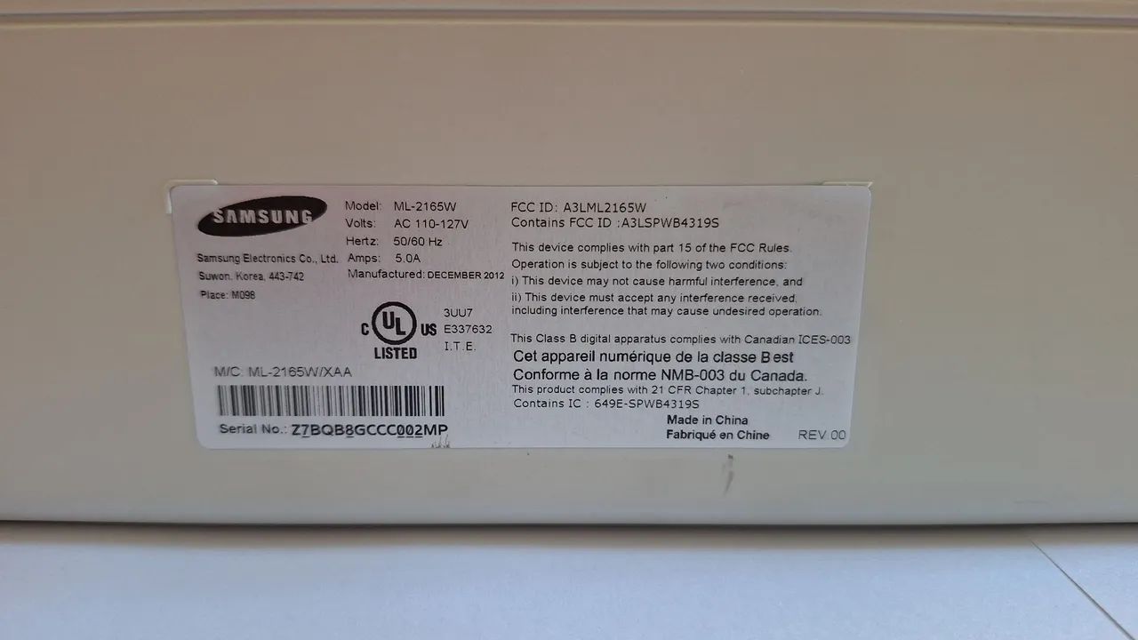 Impressora SAMSUNG LASER - Foto 5