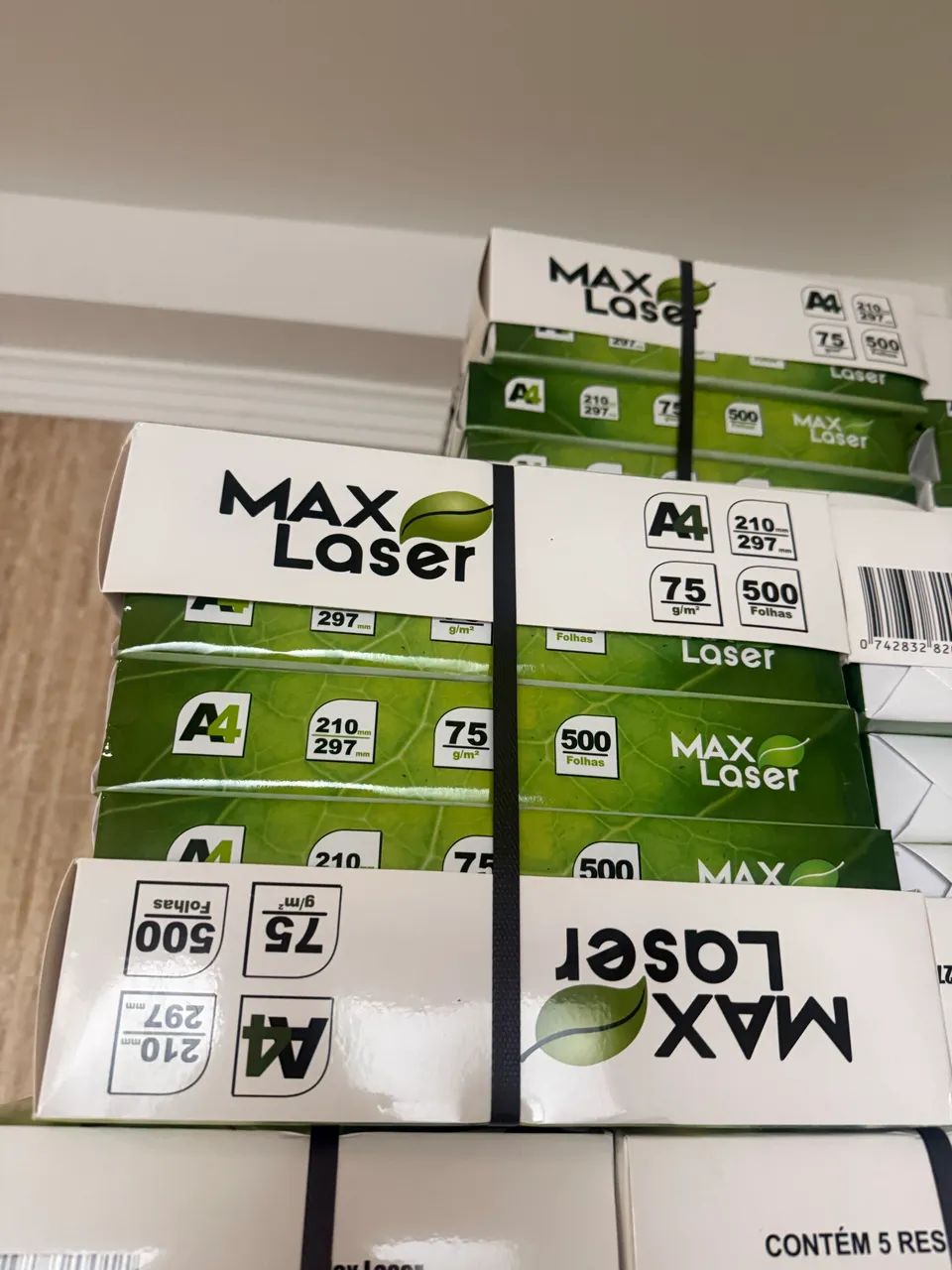 Resma de Papel A4 extra branco 