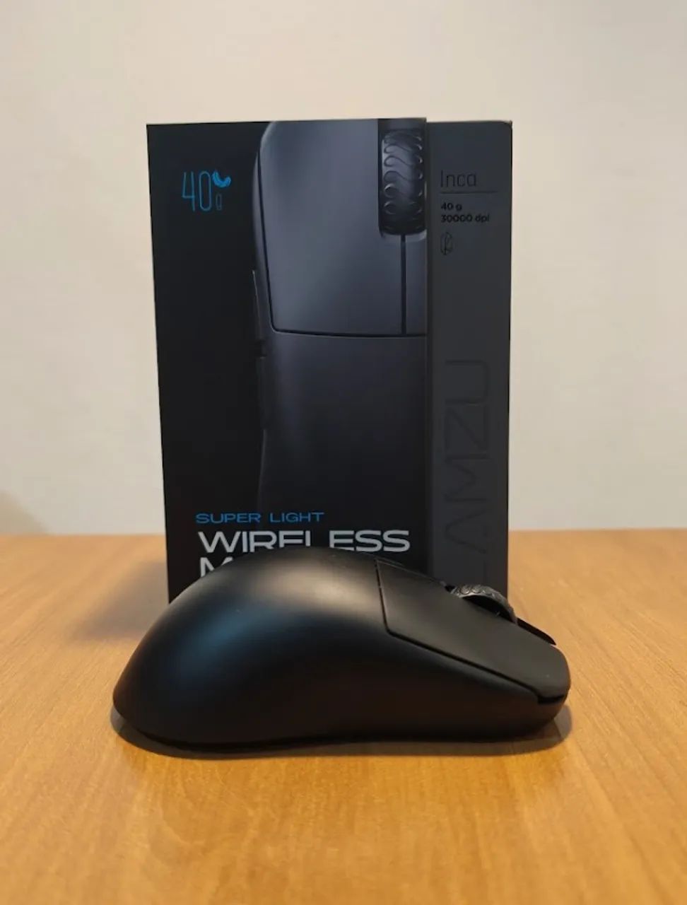 Mouse Lamzu Inca 8K Preto - Foto 2