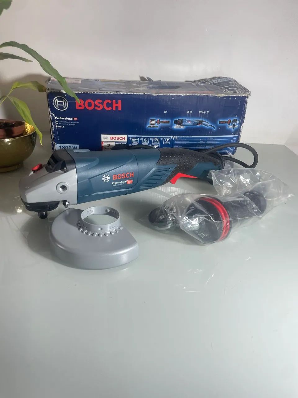 Esmilhadeira Angular Bosch GWS 18-125PL 