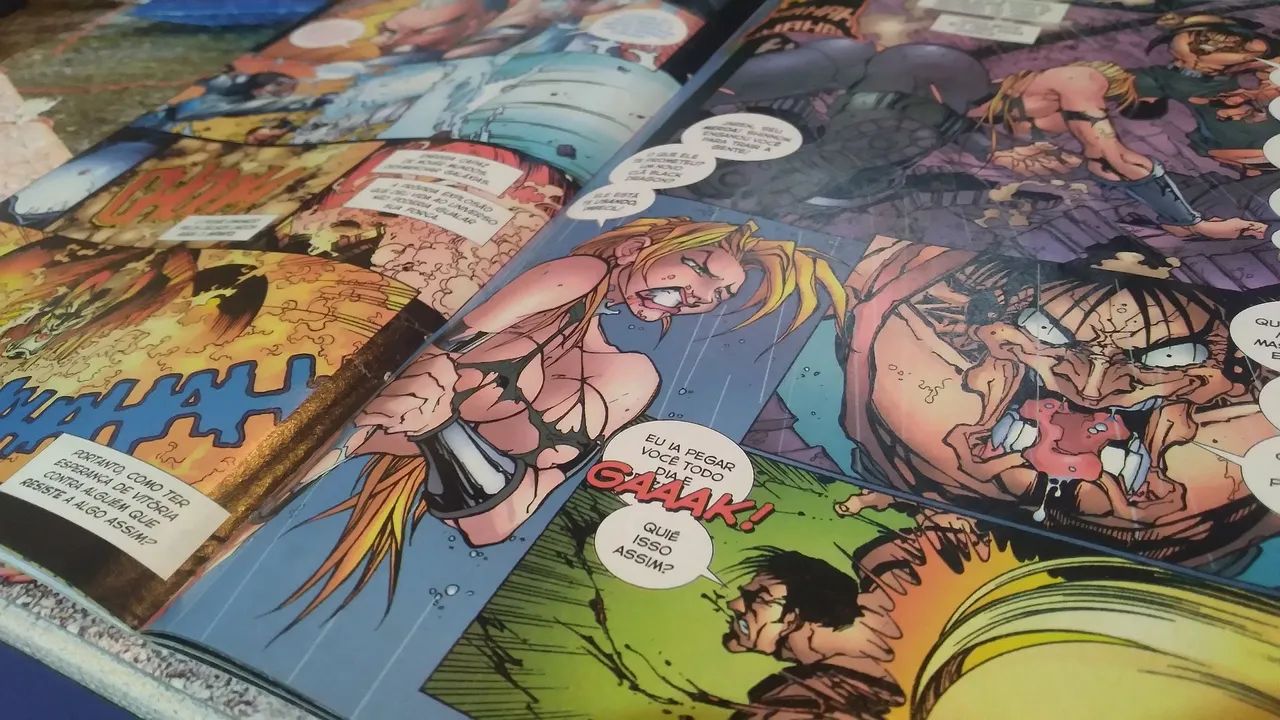 Hq Mini-serie Mortal kombat 4 editora TRAMA  - Foto 6