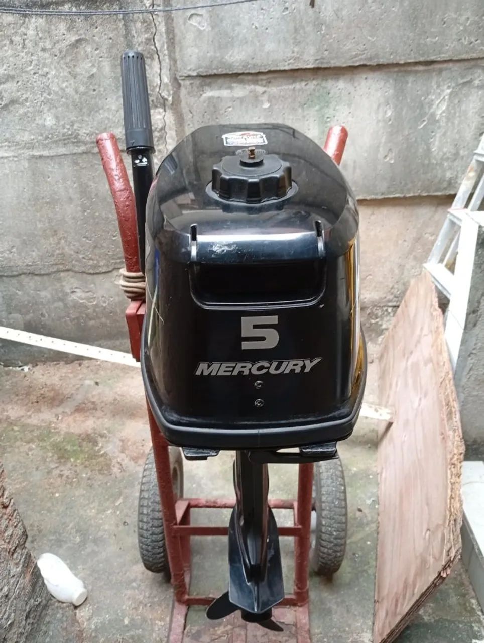 Motor de popa Mercury 5.0 HP  - Foto 4