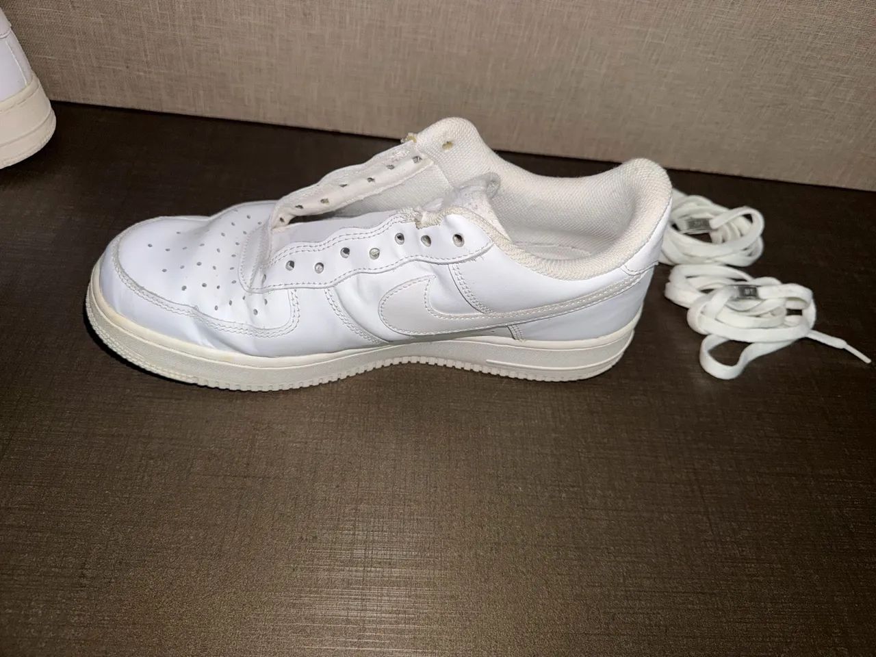 Nike Air Force 1 '07' "White" Branco - Foto 4