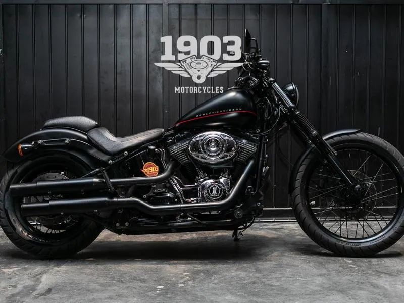 HARLEY-DAVIDSON BLACKLINE 2012