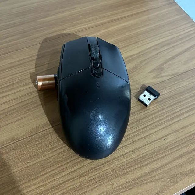 Mouse Gamer Logitech G305 Sem Fio Wireless com Dongle - Foto 2