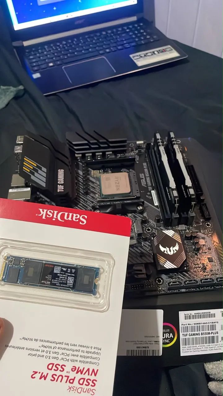 Processador ryzen 75700x 