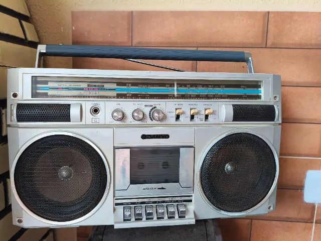 Rádio Sanyo Fm/AM Toca-Fitas - Foto 5