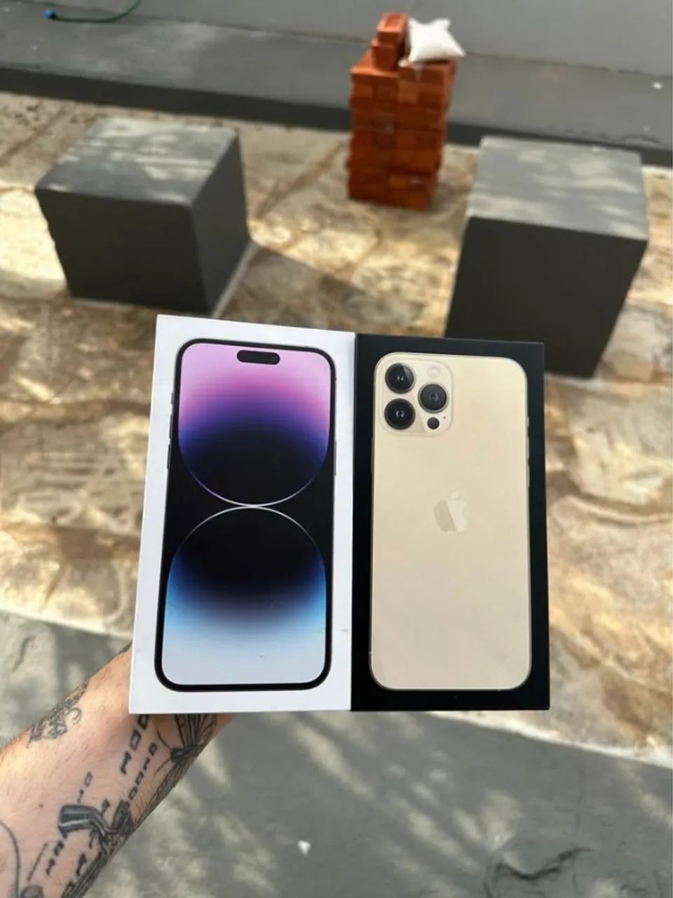 caixa de iphone 