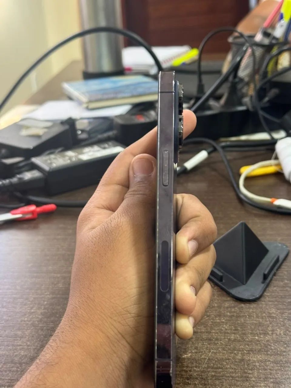 IPHONE 14 pro max 128gb SEMI NOVO - Foto 3