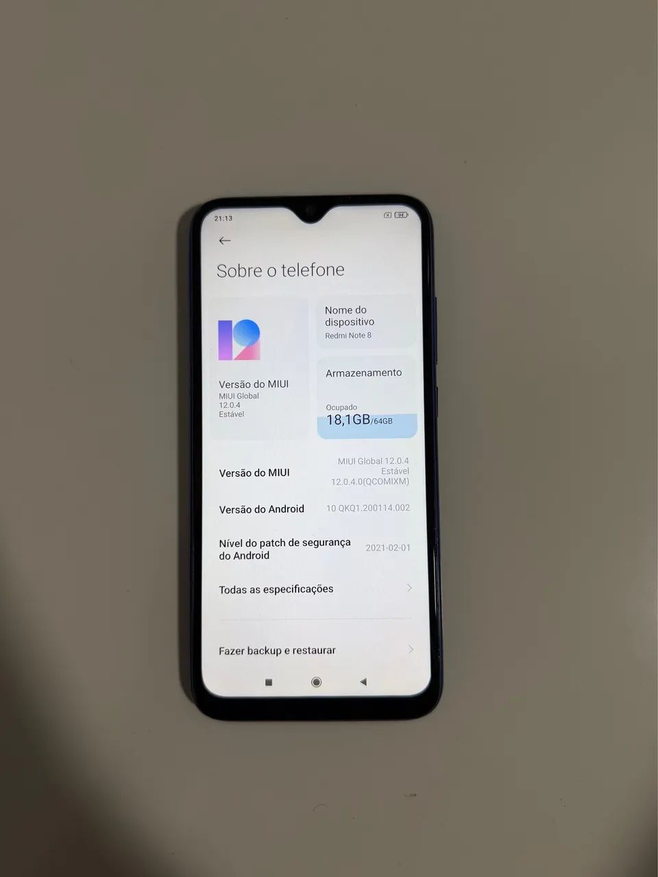 REDMI Note 8 