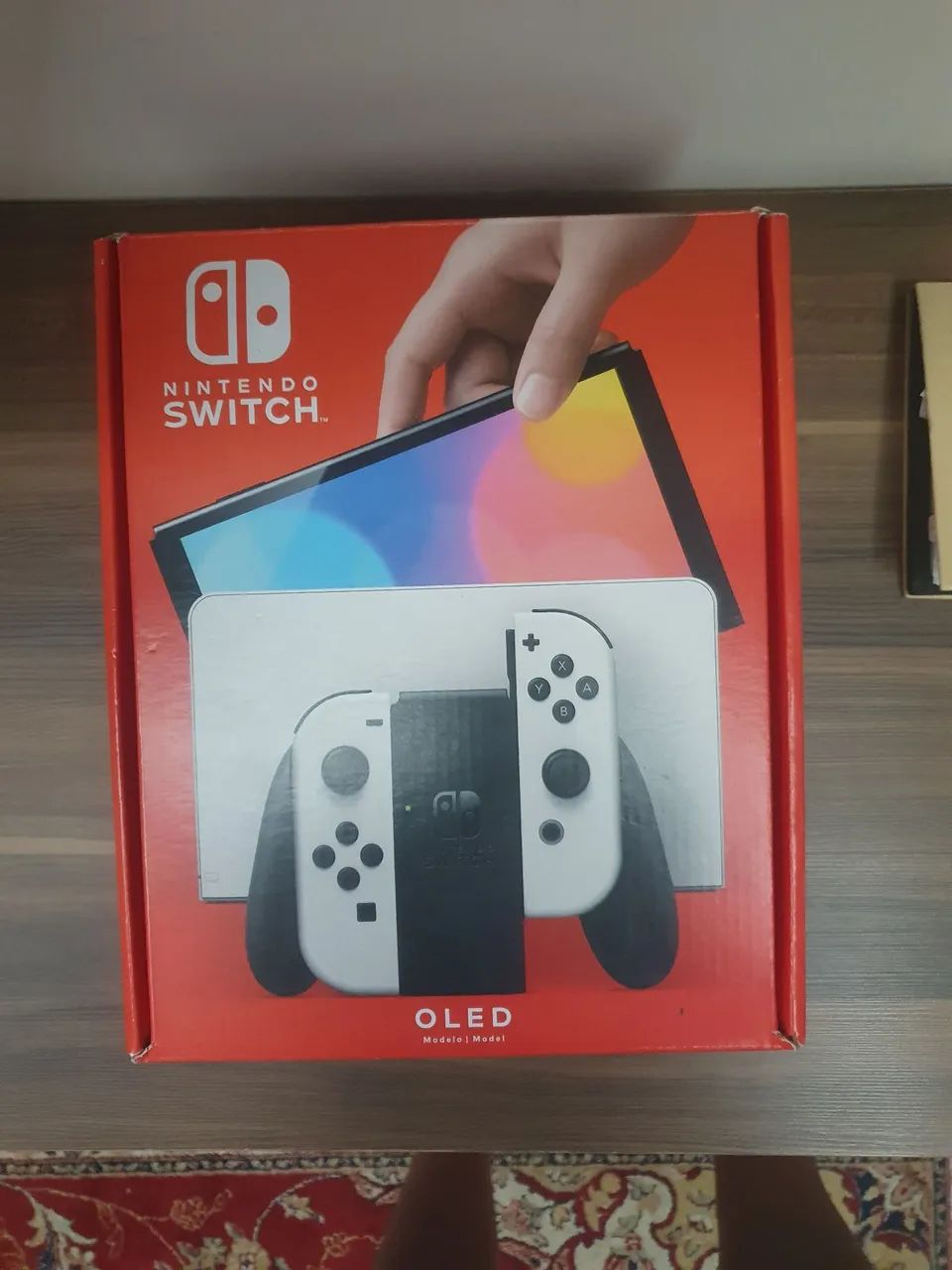 Nintendo switch OLED completo + 2 jogos físicos com conta digital - Foto 4