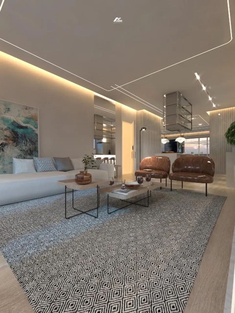 Luxo e Conforto: Apartamento com 4 Suítes e Lazer Completo