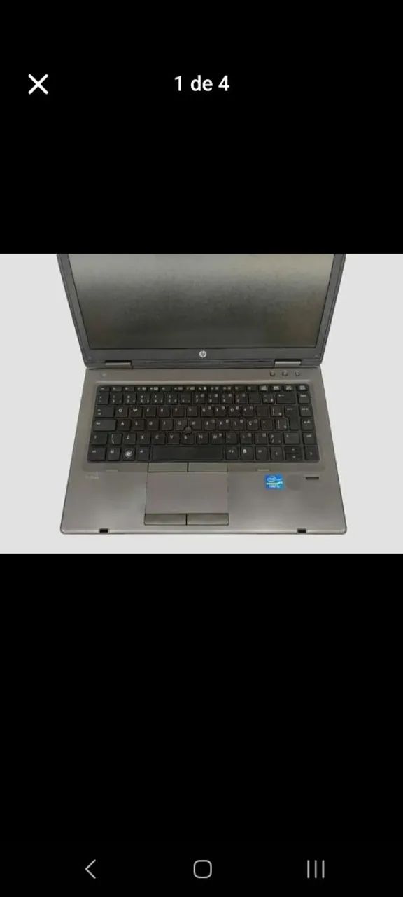 Notebook Hp 13 polegadas 8gb e 240ssd