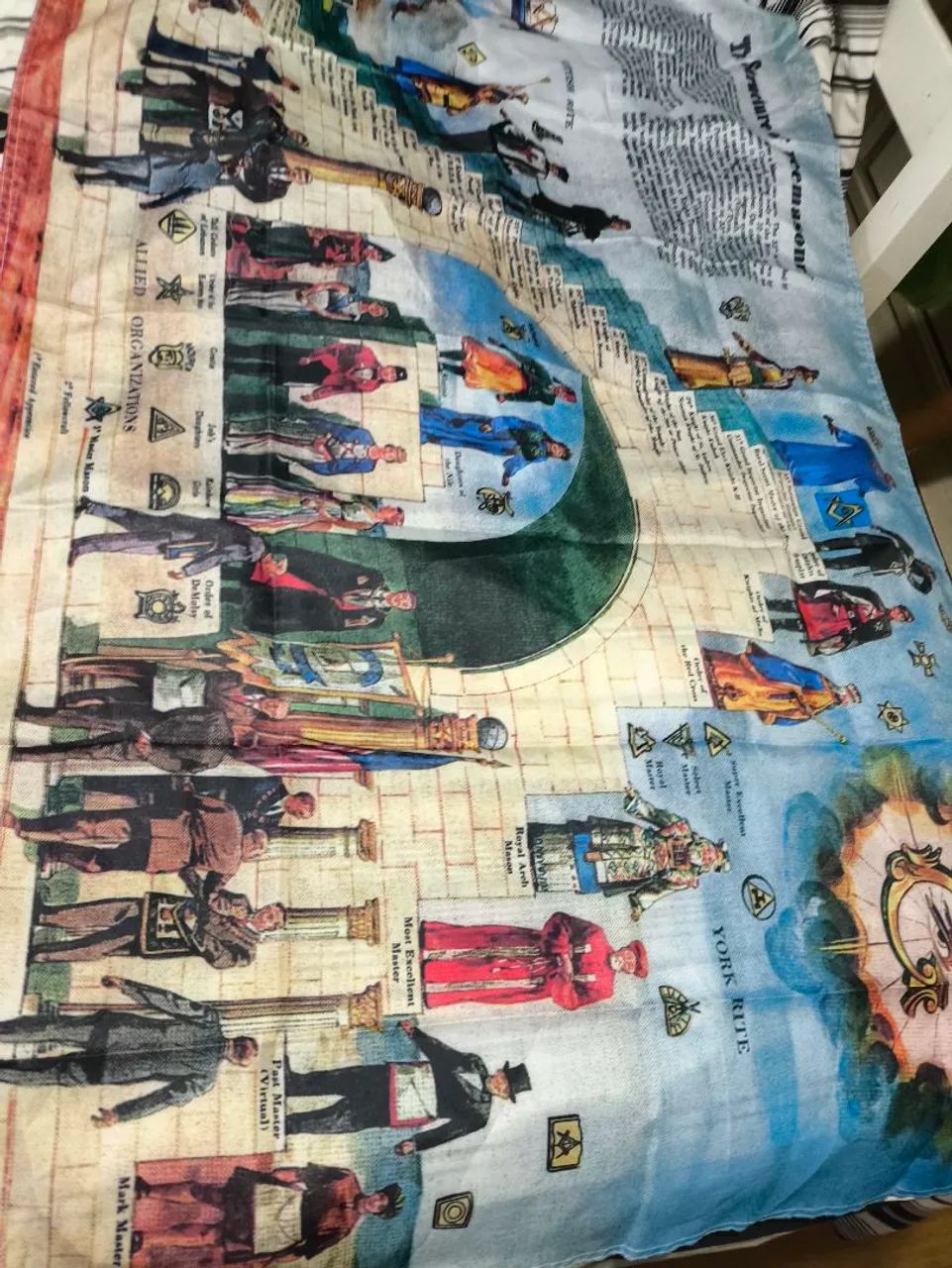 ? Bandeira Decorativa ? A Estrutura da Maçonaria - Foto 5