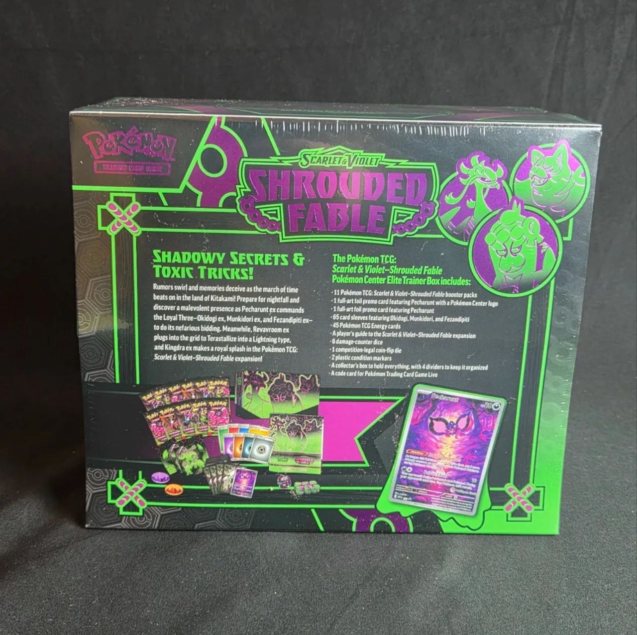 POKÉMON SHROUDED FABLE ? POKÉMON CENTER ELITE TRAINER BOX - Foto 3