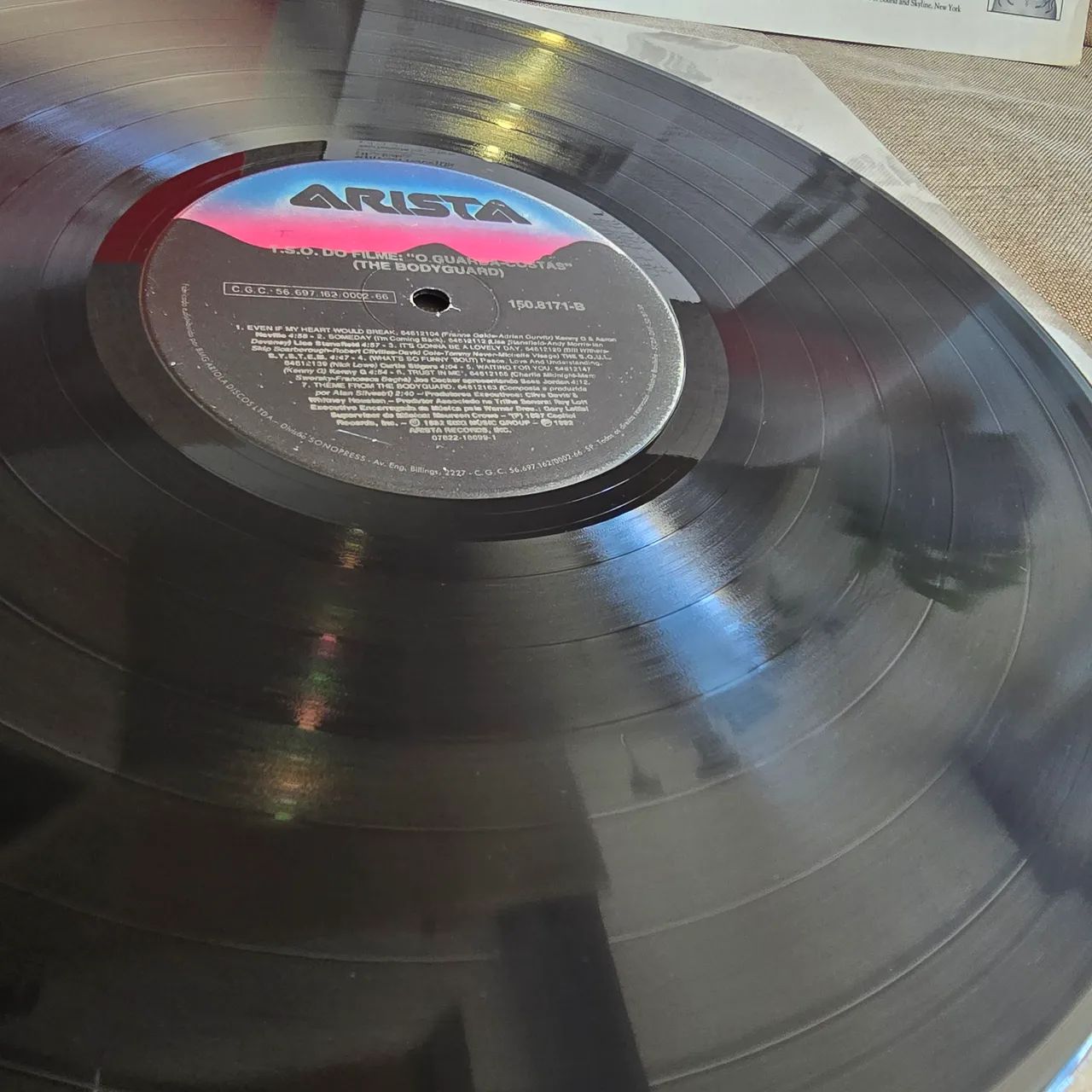 LP Vinil O Guarda-Costas Whitney Houston - Foto 3
