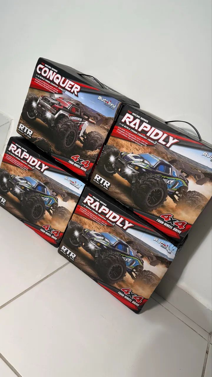 Carros de controle 4x4 50km - Foto 2