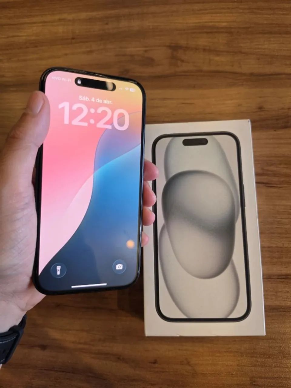 iPhone 15 128GB Preto - Completo com NF e Caixa - Celulares e iPhone 15 128GB Preto - Completo com NF e Caixa - Celulares e