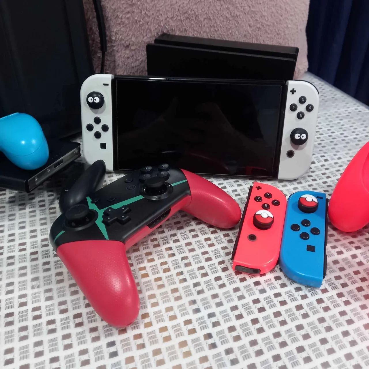 Nintendo Switch OLED 64gb + 128gb card - Foto 5