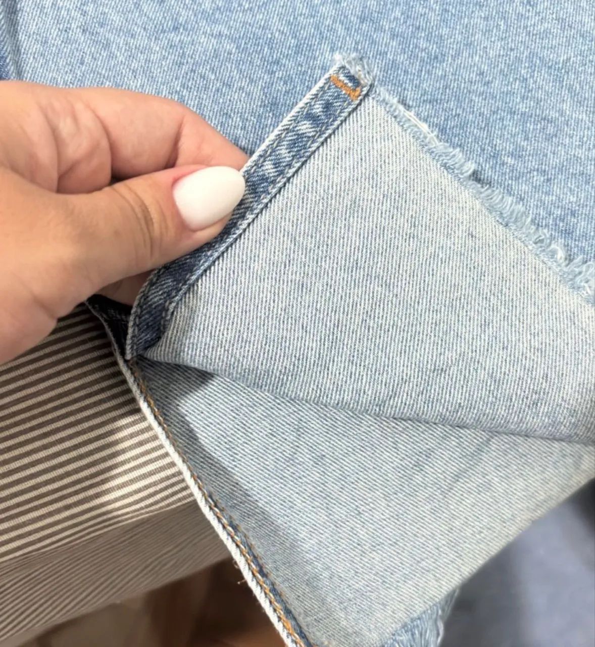 calça jeans destroyed liritty 38 - Foto 3