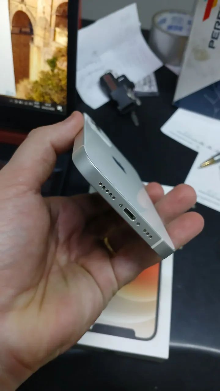 Iphone 12 Branco 128gb - Foto 5