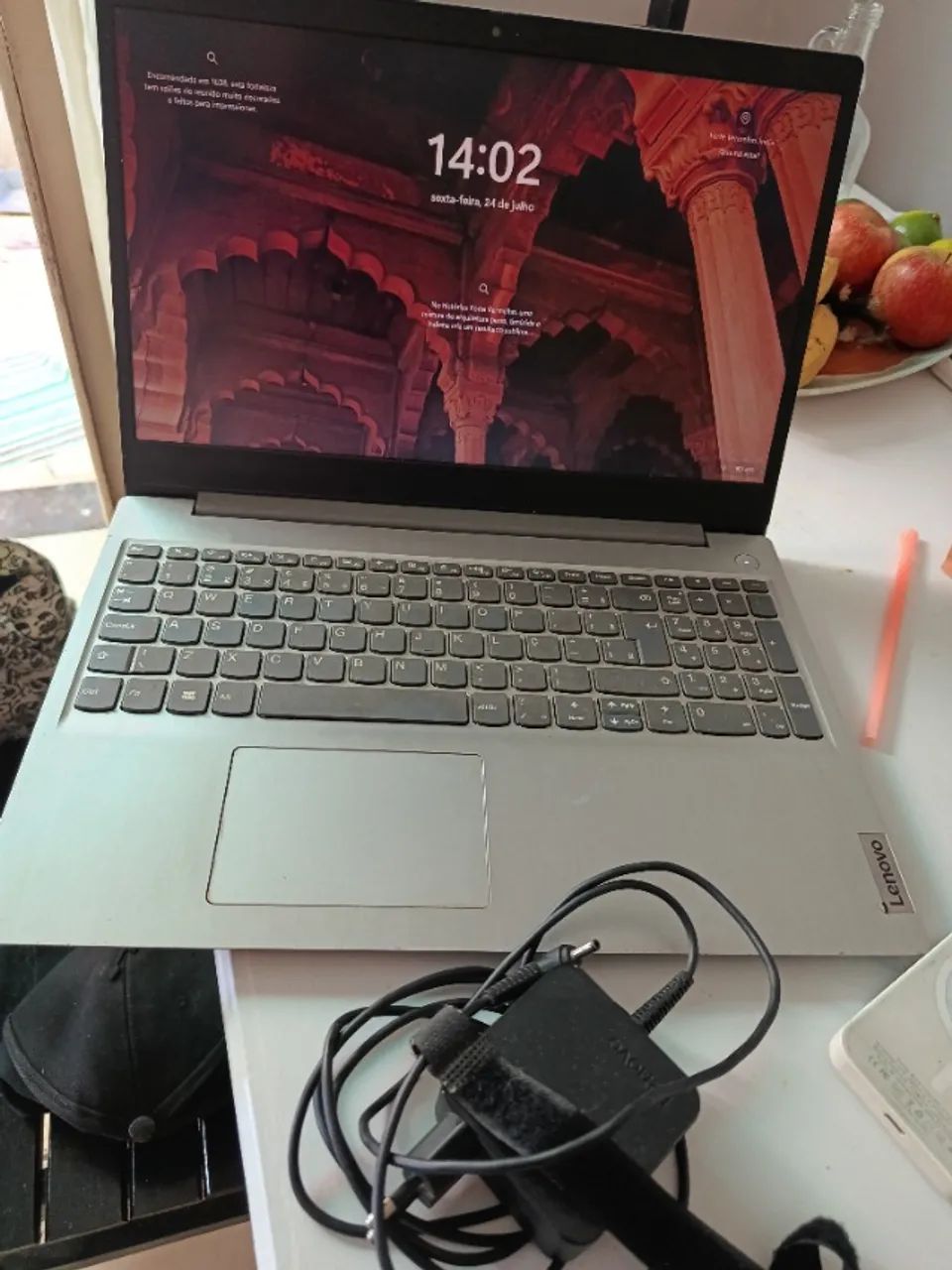Note book lenovo ideaPad 3 15IGL05 4 GB memória RAM