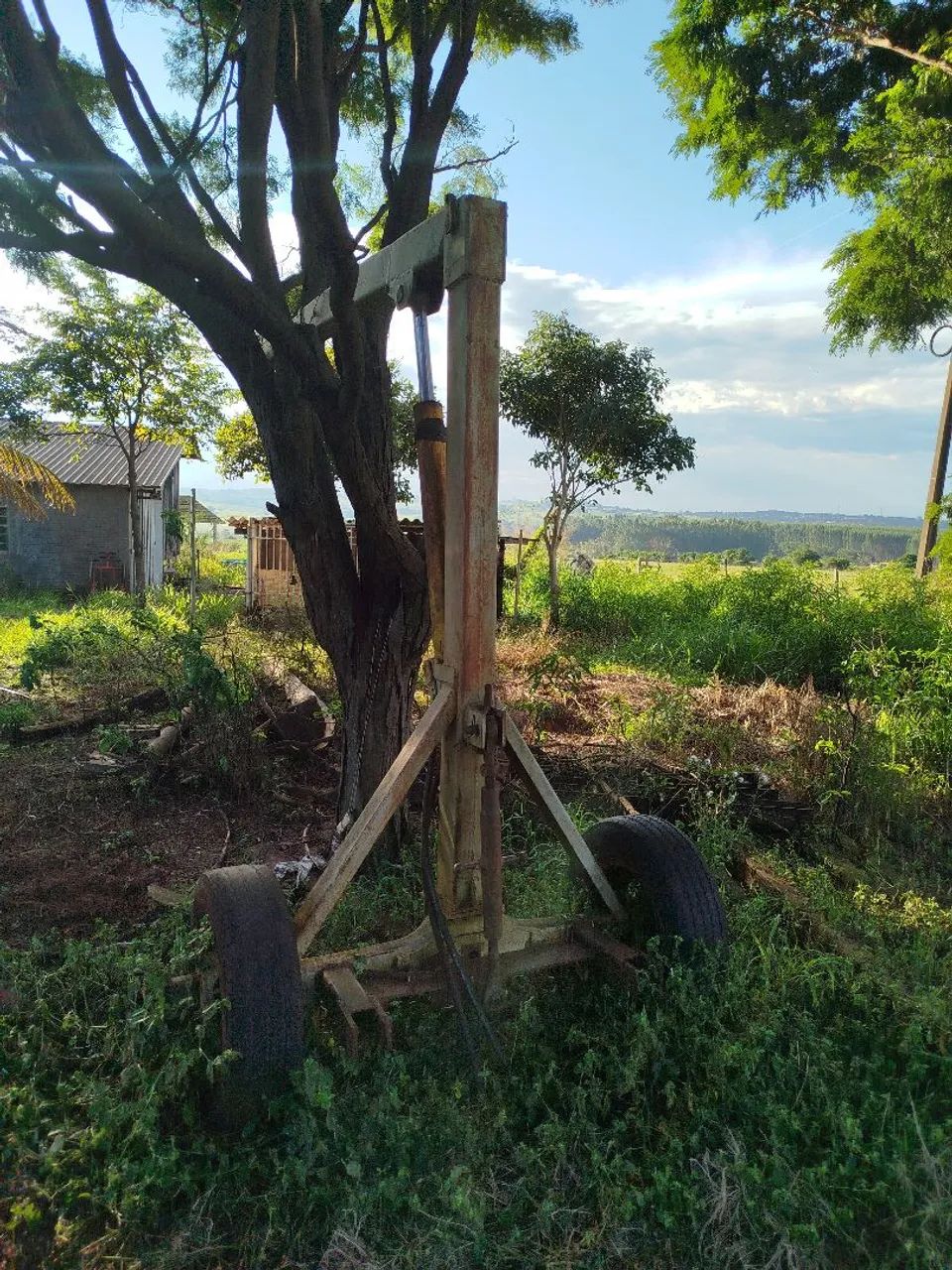 Guincho para trator, bag. Roda fixa. - Foto 4