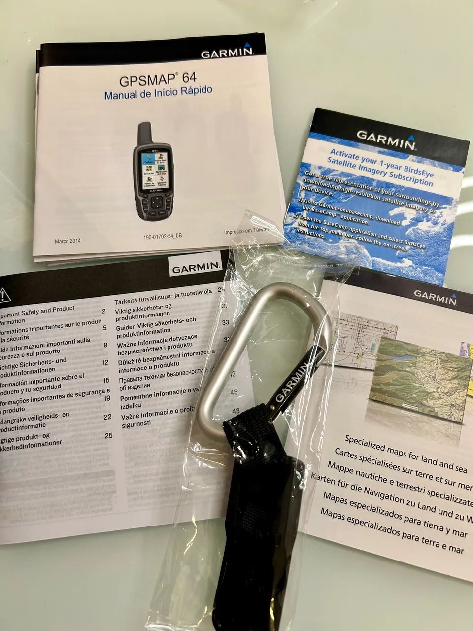 Garmin GPSMap 64S - estado de novo, caixa e manuais - Foto 2