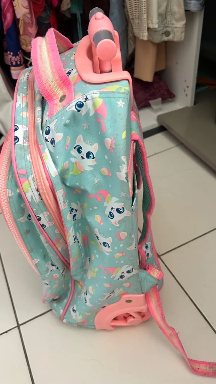 Mochila e estojo escolar - Foto 2