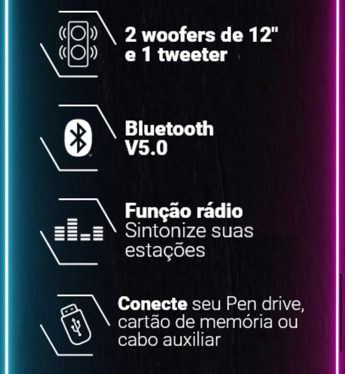 Caixa de Som Philco - Foto 5