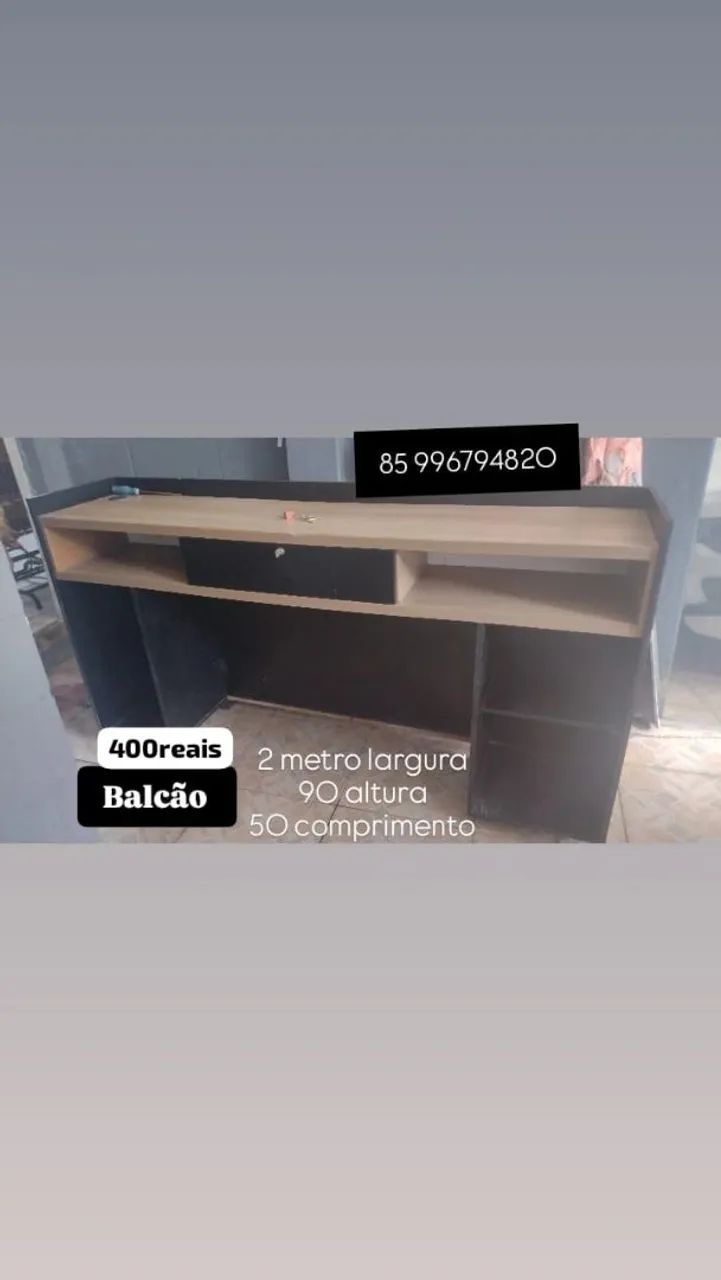 Wooden Counter