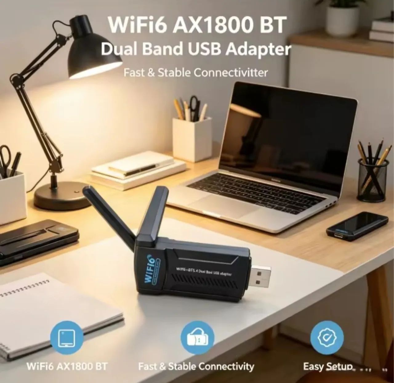 Adaptar de wi-fi com Bluetooth  - Foto 5