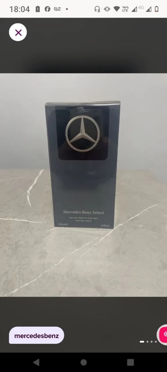 Perfume mercedes-benz