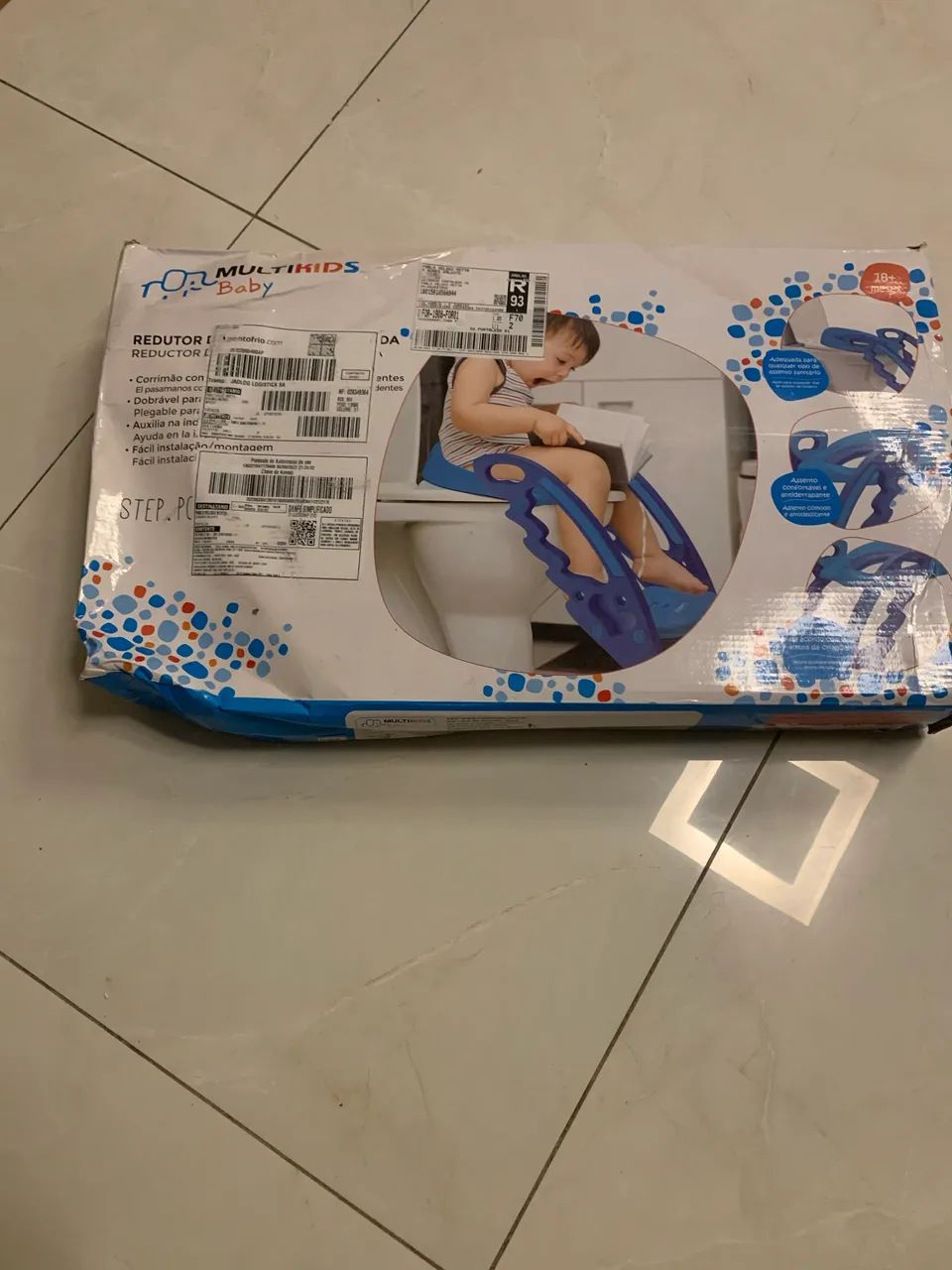 Redutor assendo com escada para criança  - Foto 2
