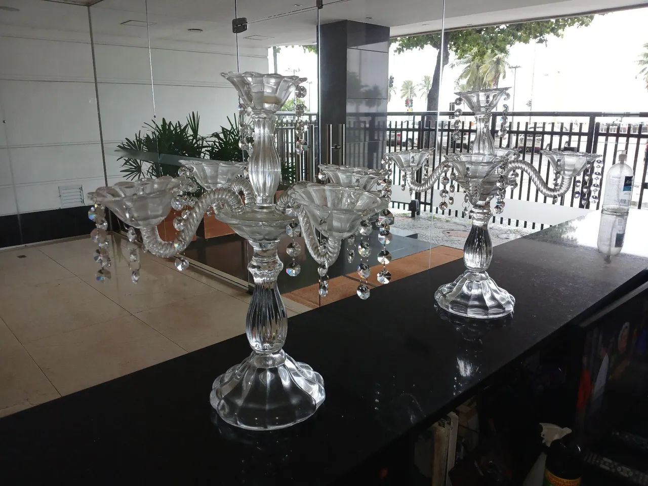 Castiçal de mesa cristal  - Foto 3