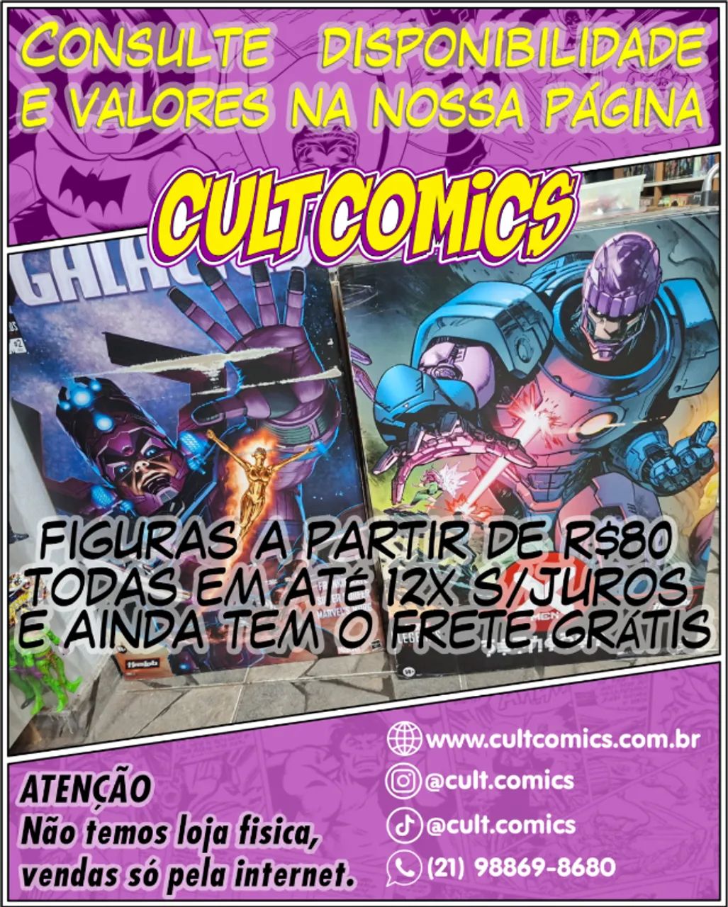 Marvel e DC - Figuras de Ação a partir de R$ 80 - Foto 5