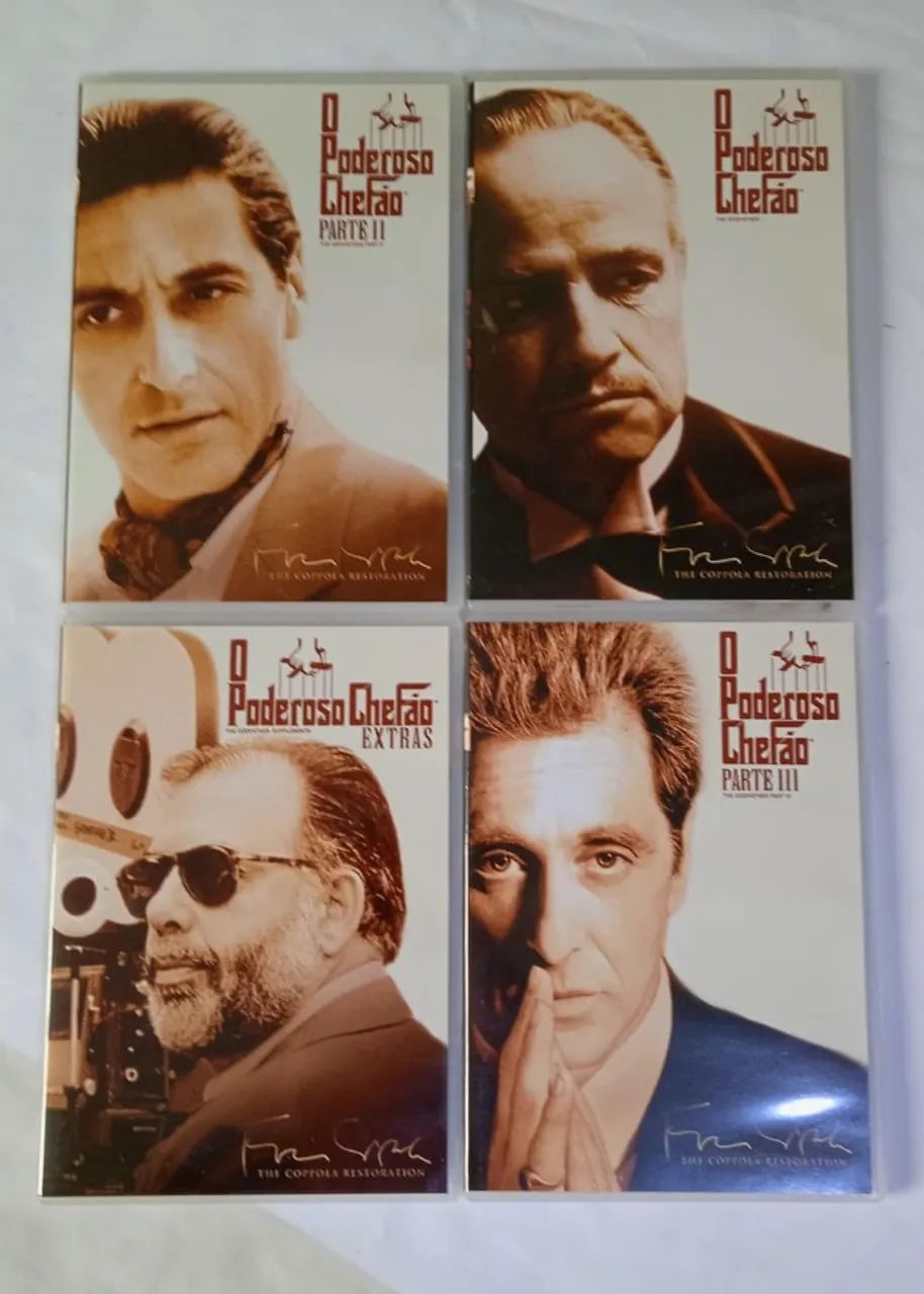 Coletânea Poderoso  Chefão 04 DVDs  na Lata.  - Foto 3