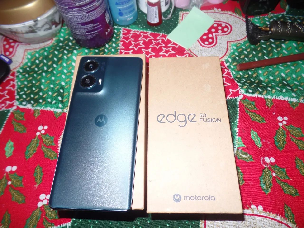 Moto Edge 50 Fuzion 256gb - Foto 2
